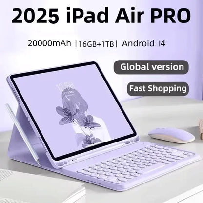 Original Tablet Ipad Air Pro 11 Inch 16GB RAM 1TB ROM Tablet Android 14 Pad Tablet PC Phone Dual SIM Wifi Multifunction Tablet