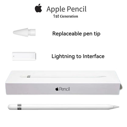 For  Pencil 1St 2Nd USB-C Stylus Pen Ios Tablet Touch Pen with Power Display for Ipad 10 Pro 11 Pro 12.9 Air 3 4 5 Mini 5 6