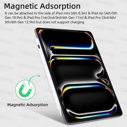 For Ipad Pencil 2025 M3 Stylus Pen for Air 6 M2 Pro M4 with Palm Rejection Tilt for Ipad Pro 11 12.9 13 7/8/9/10/11Th Mini 5 6 7